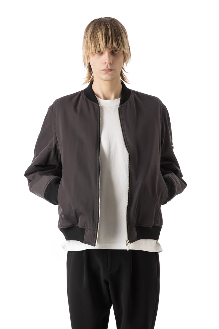 CLEL MA-1 ブラック CLEL】Vintage Design Short MA-1 Blouson/ヴィンテージ
