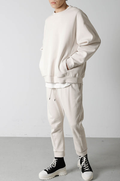 AP32-074 Cotton/Polyester Cardboard Knit 3D Jogger Pants