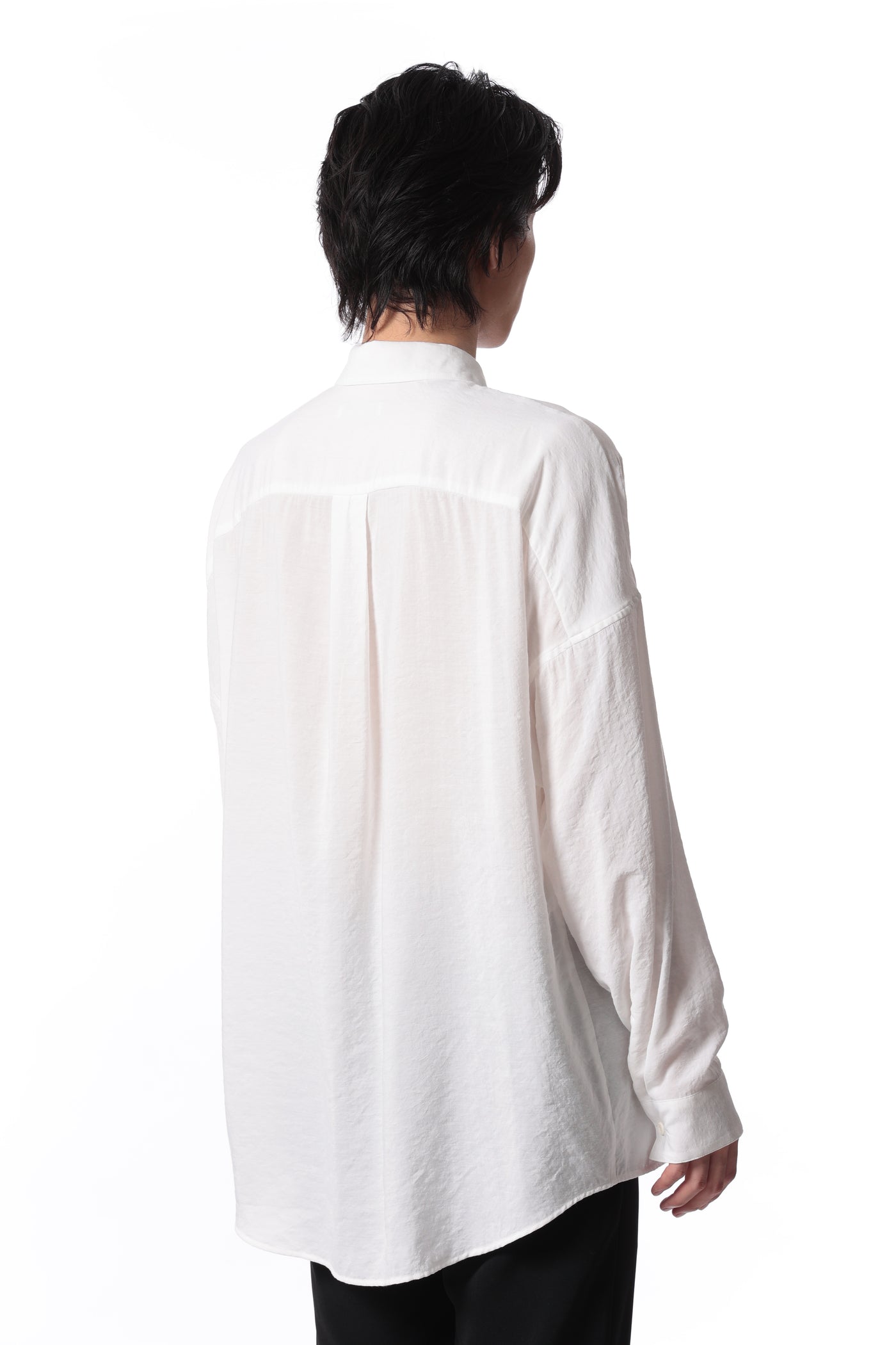 Released in February AS41-012 Rayon/Nylon Lawn Oversized Shirt