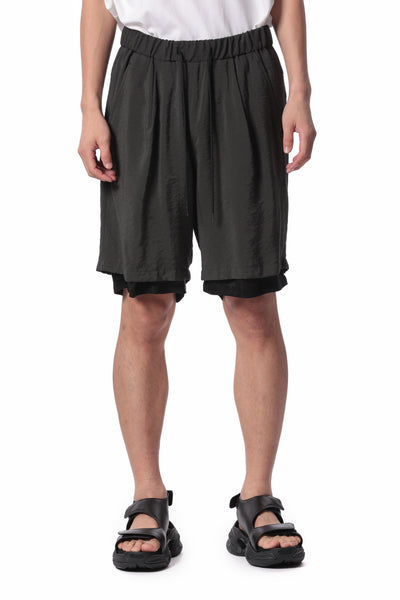 Released in February AP41-013 Rayon/nylon lawn layered shorts