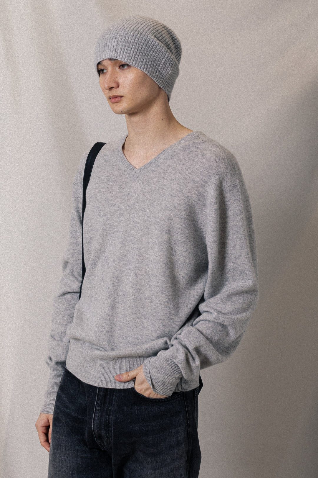 ATTACHMENT 25aw カシミヤニットビーニー AA52-038 カシミヤニット ビーニー