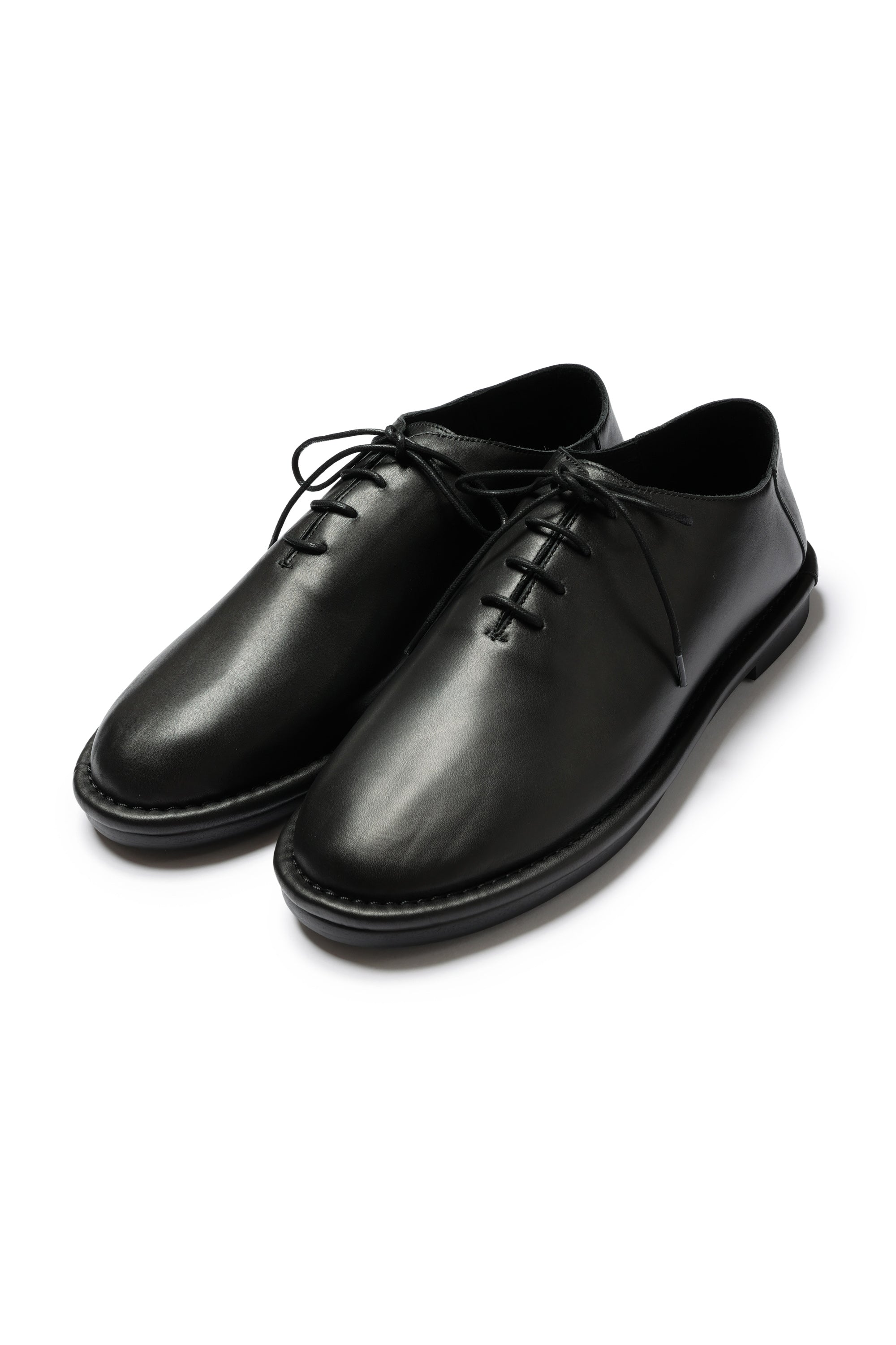 黒 レザー ブーツ 箱付き attachment SHOES