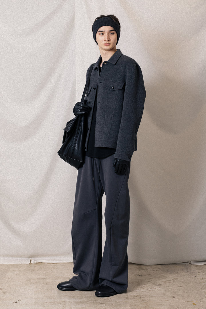 AD2019 ウールギャバジャケット 黒 archive エディション Edition ウールギャバ ミリタリーブルゾン （19 ブラック