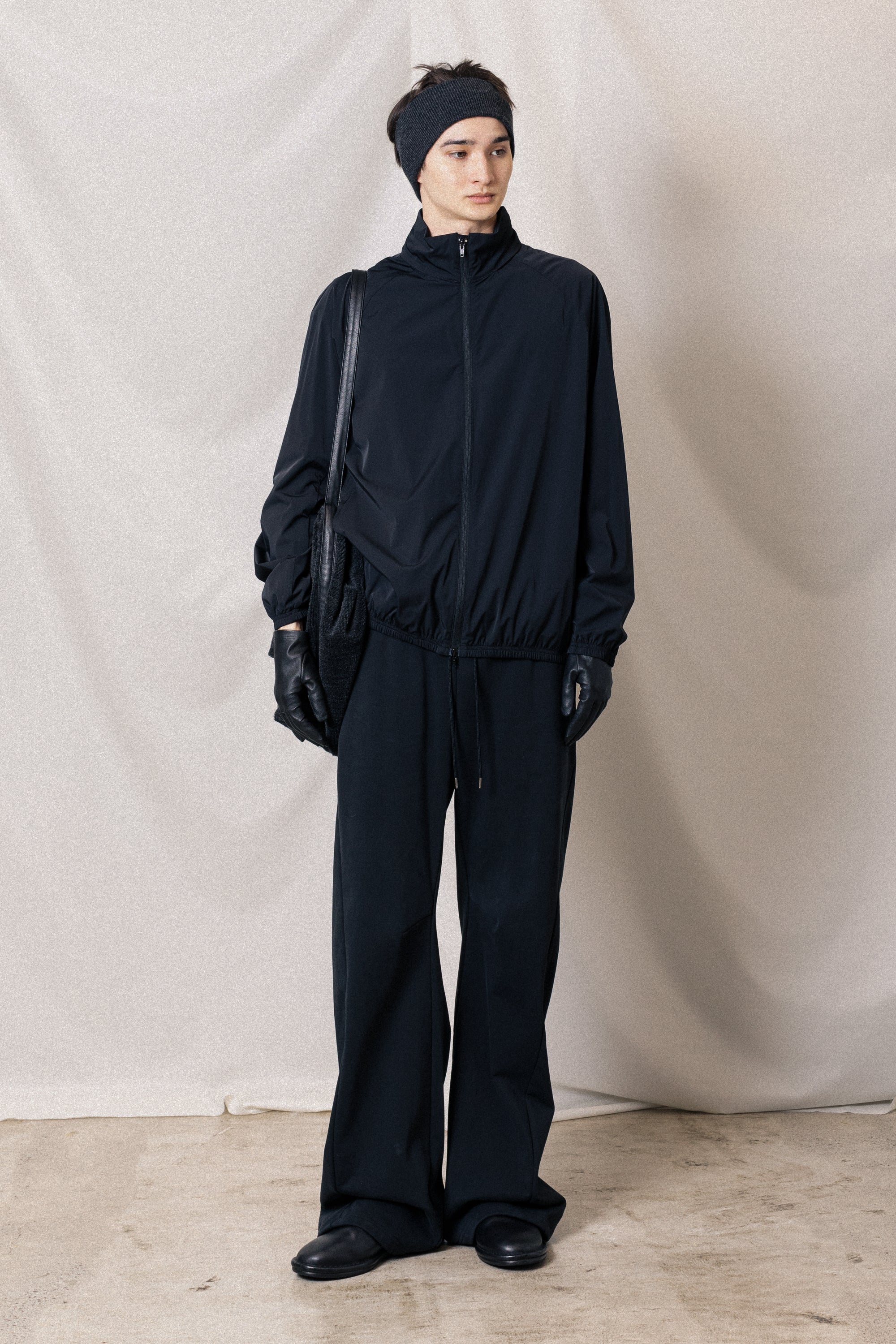 AA52-098 ウールアルパカボア ショルダーバッグ