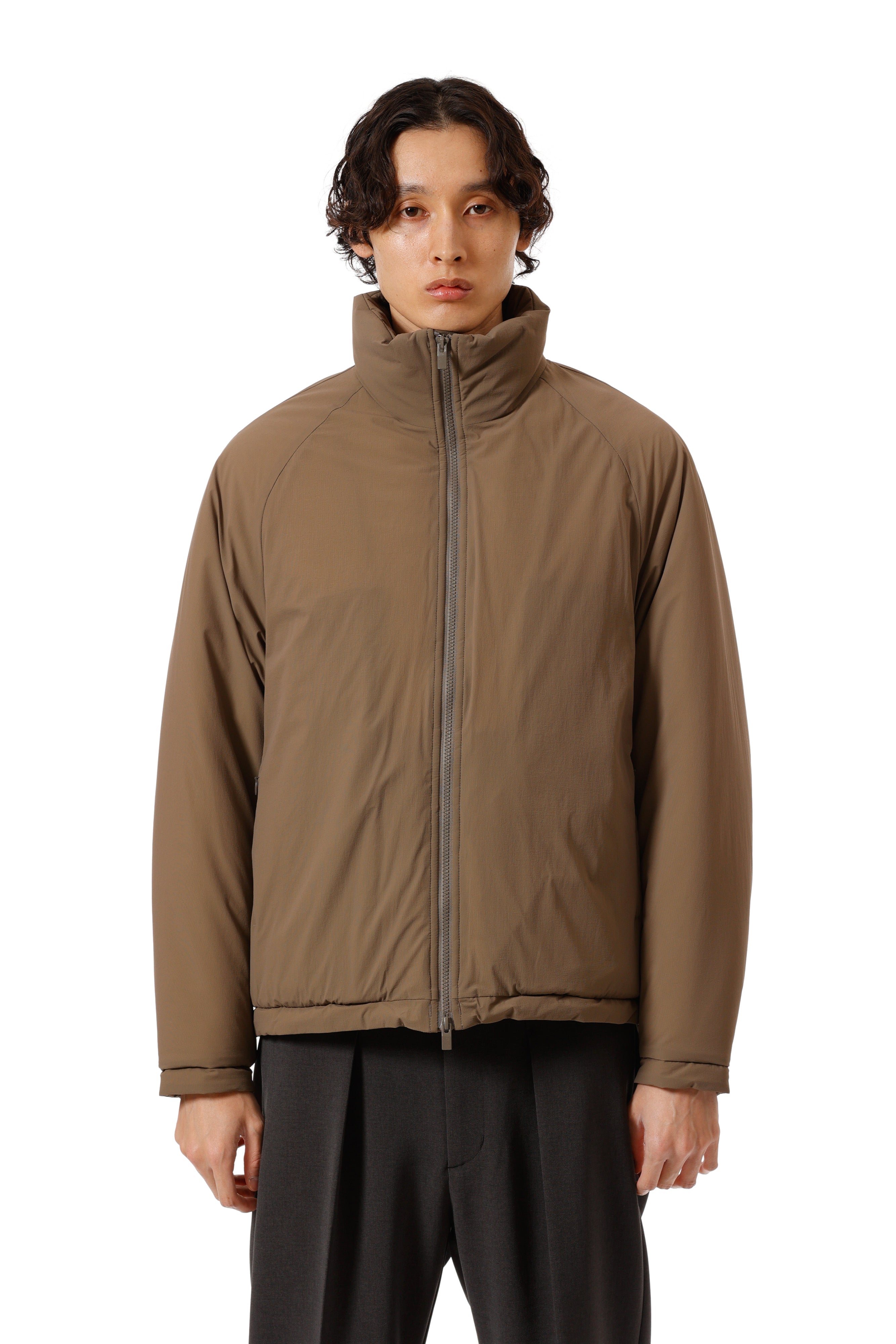 AB52-008 ナイロン2WAYストレッチクロス エクワックスジャケット