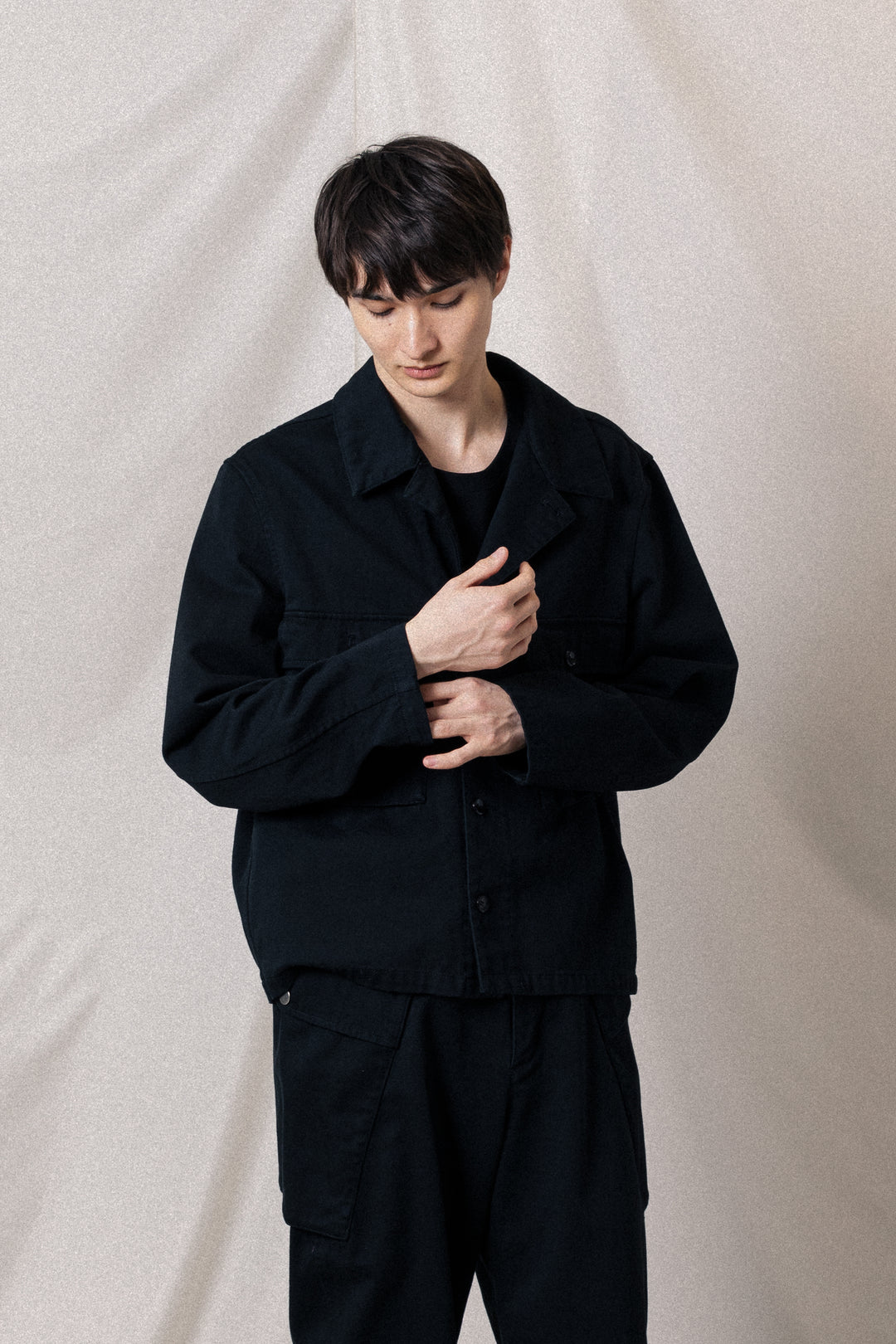 AB52-030 コットンニドムクロス M-43ジャケット