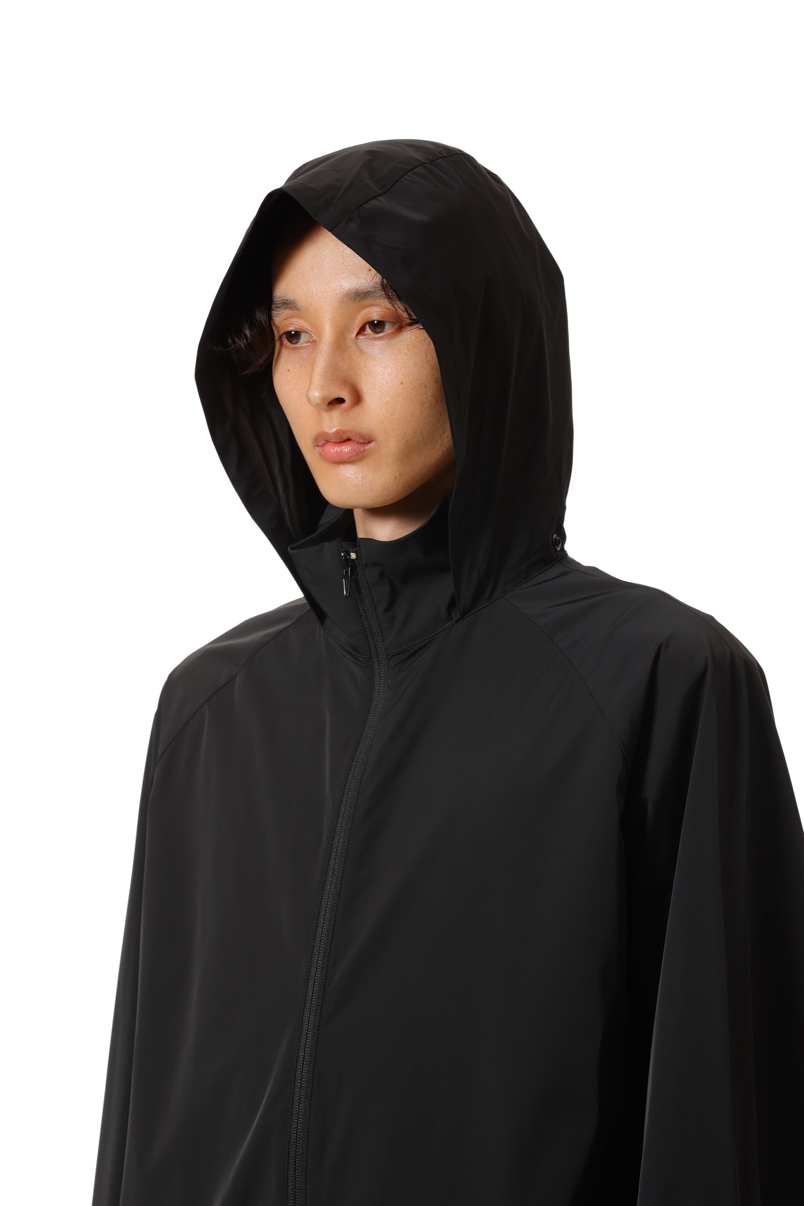 AB52-041 ナイロン2レイヤーストレッチ ライトブルゾン