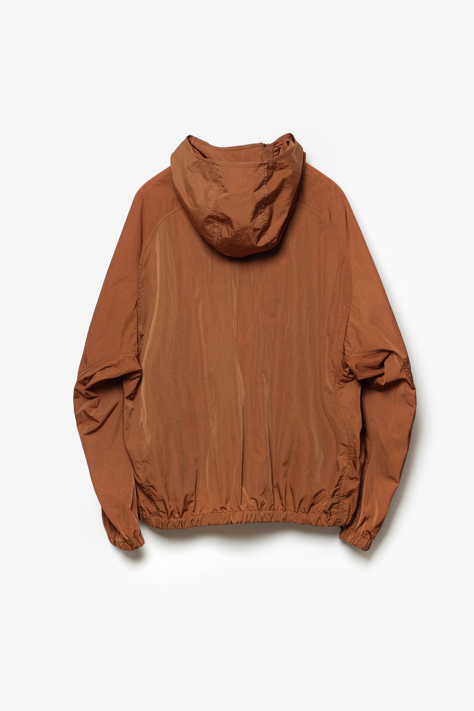 ナイロンタフタ フーデットトラックジャケット