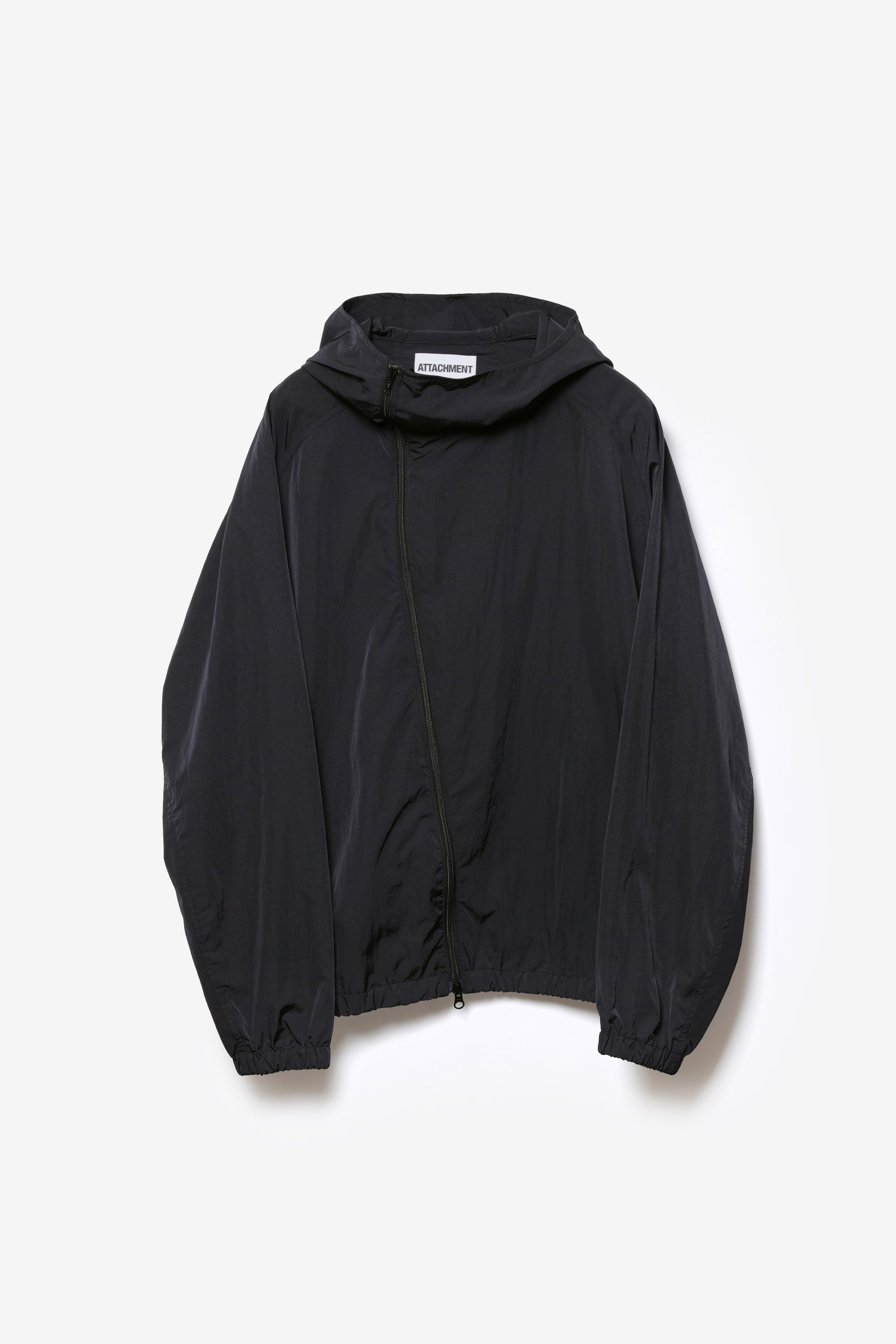 ナイロンタフタ フーデットトラックジャケット