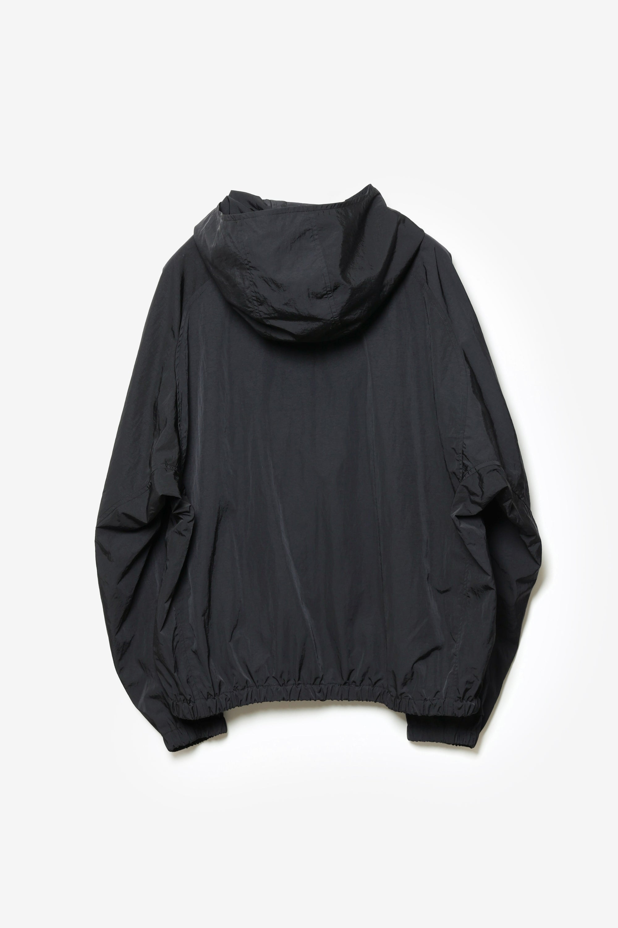 ナイロンタフタ フーデットトラックジャケット