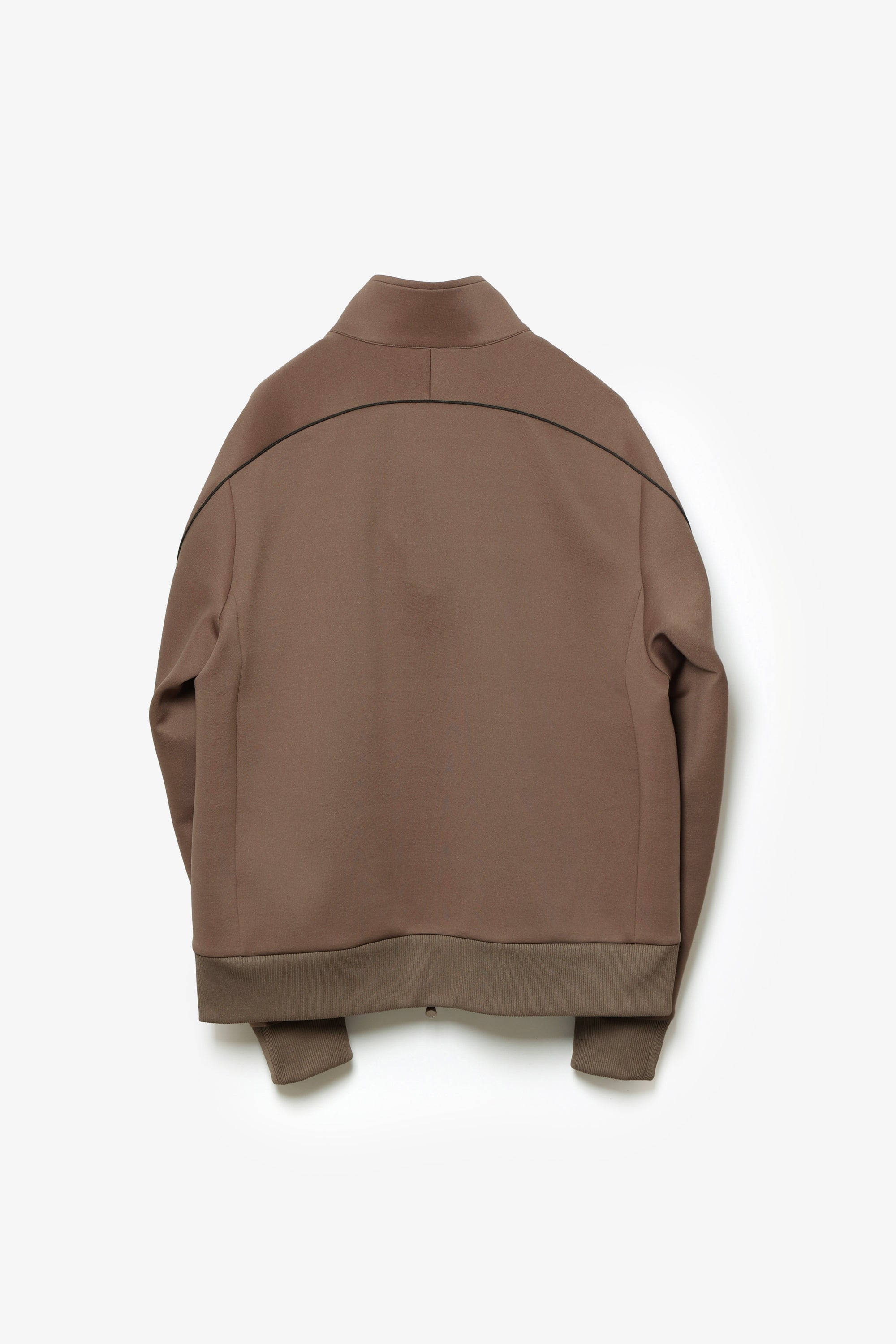 ポリエステルストレッチダブルニット トラックジャケット