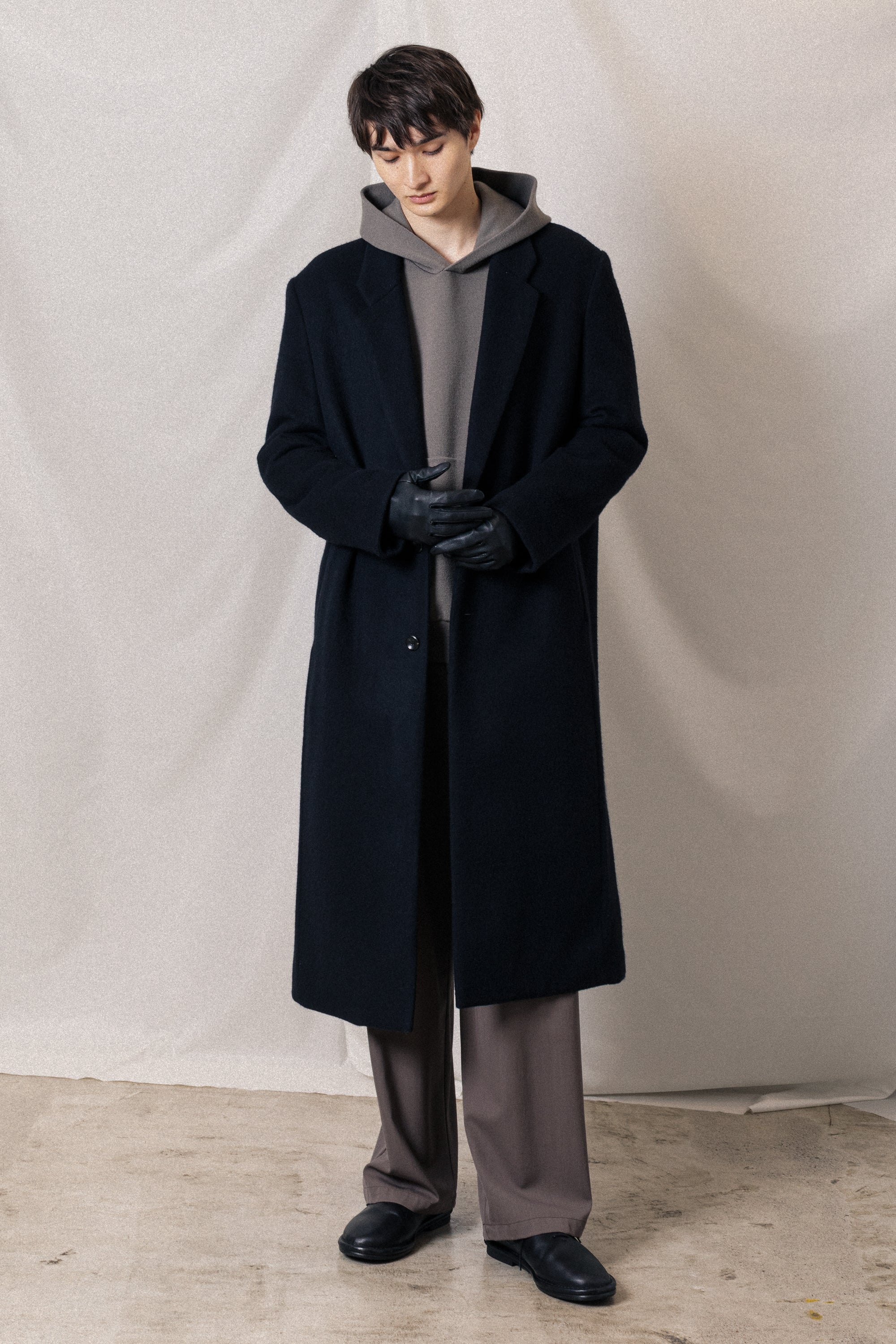 AS52-057 レーヨン/コットン/シルクフランネル パディングL/Sシャツ