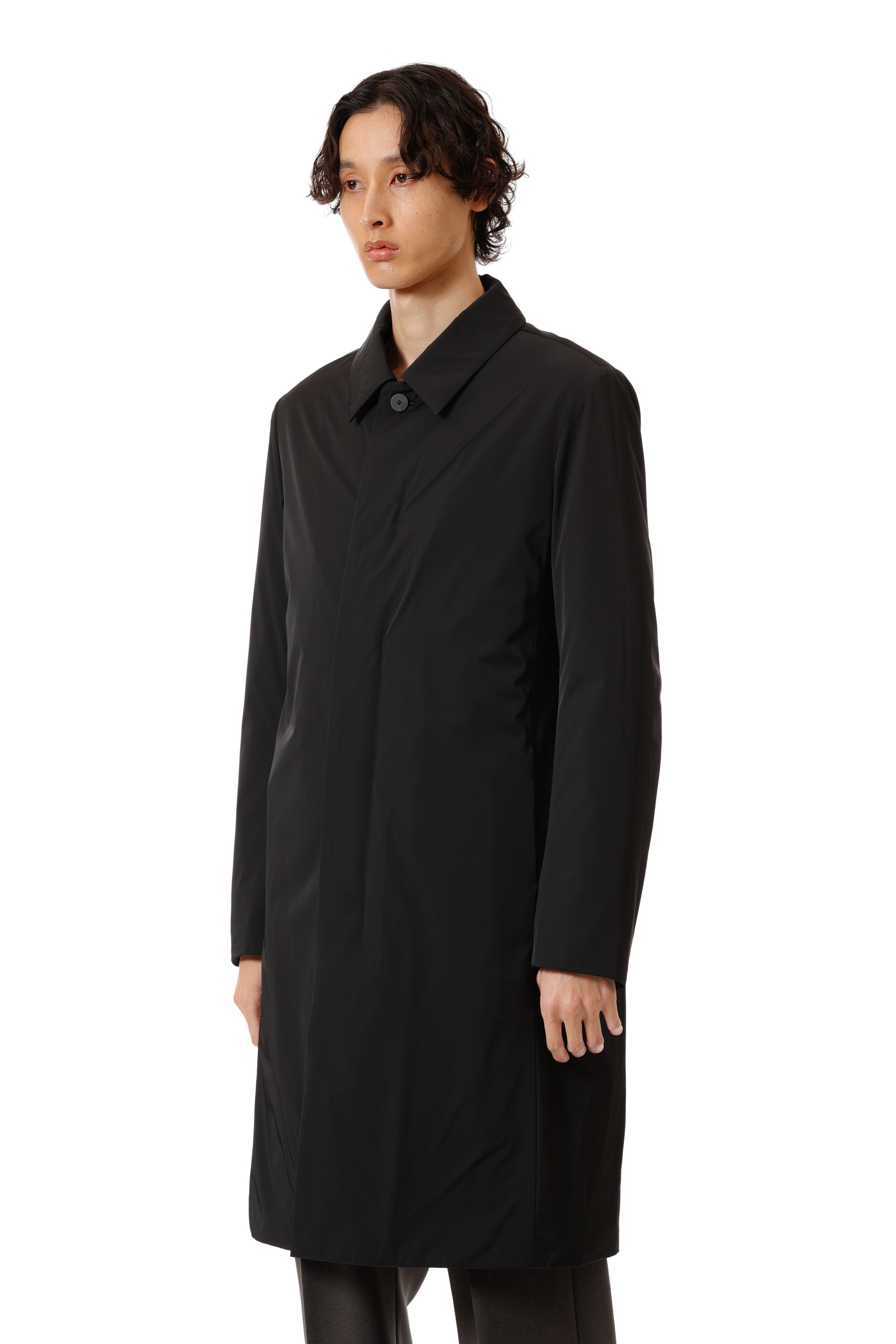 AC52-040 ナイロン2レイヤーストレッチ パディングバルマカーンコート