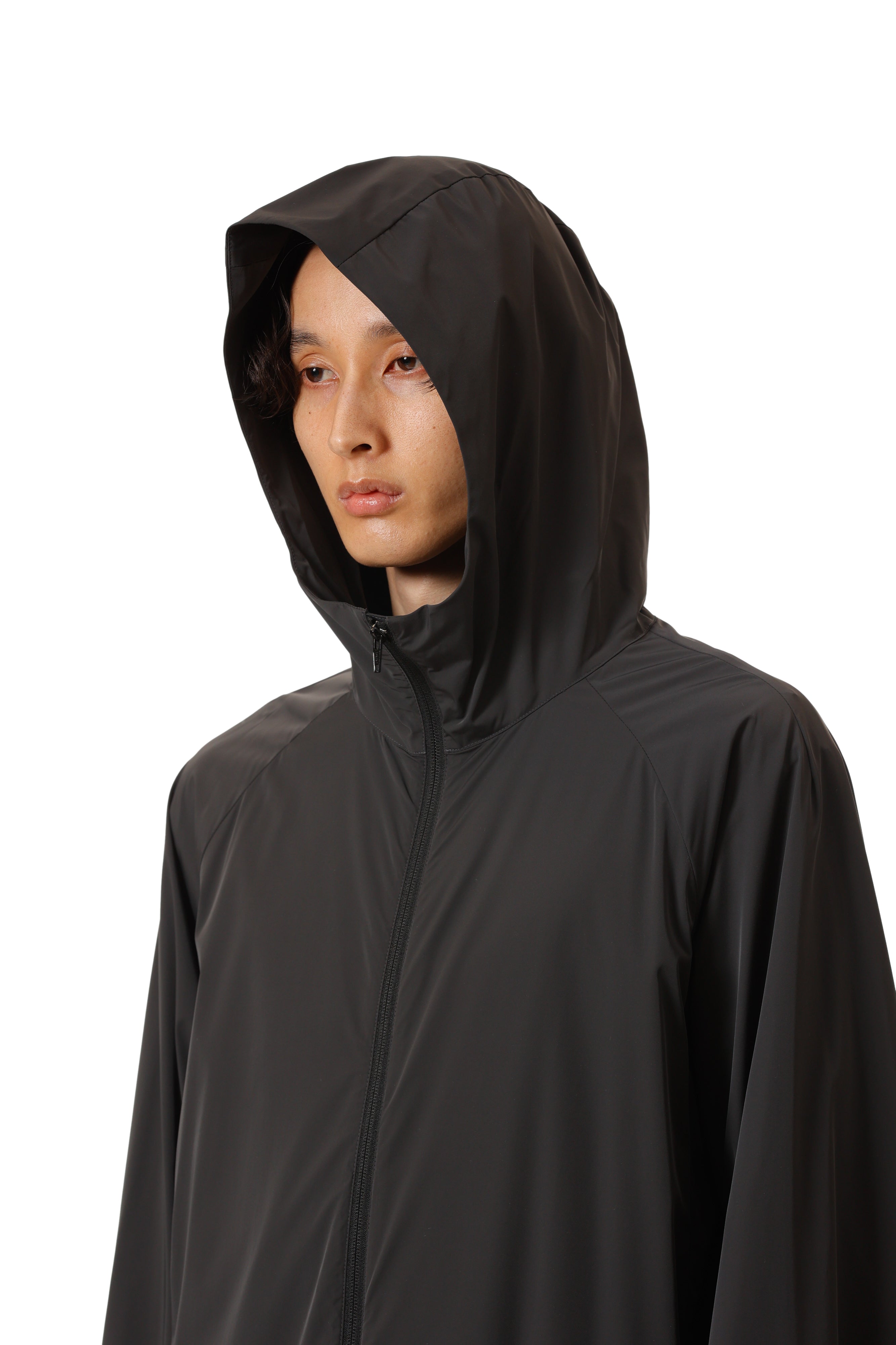 AC52-042 ナイロン2レイヤーストレッチ ライトフードコート