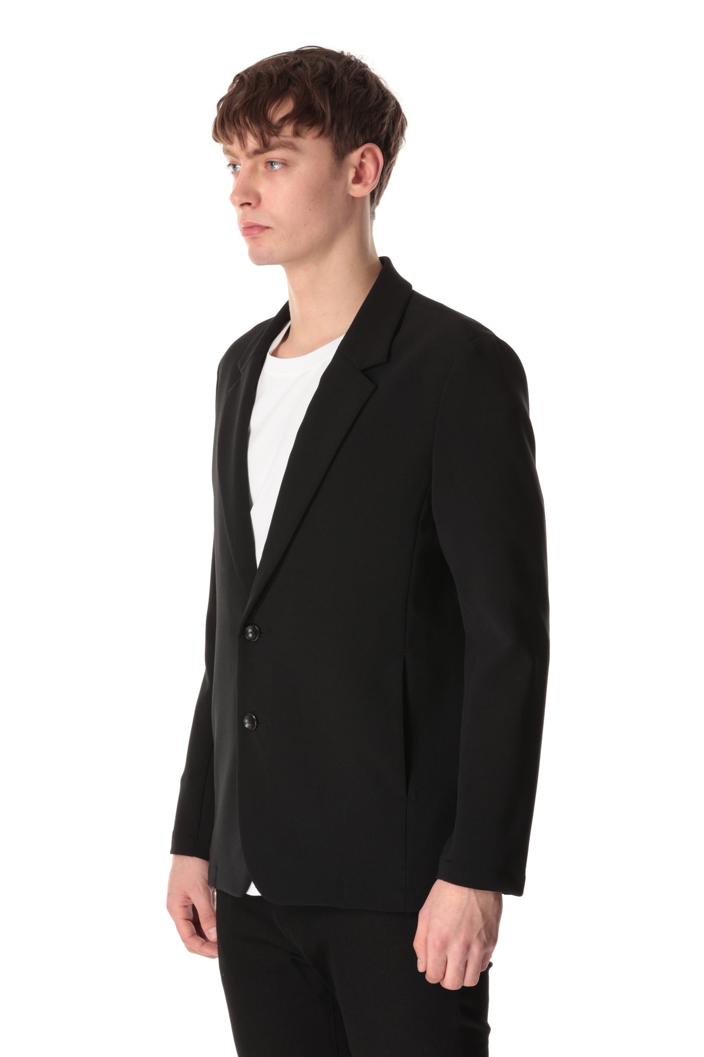 AG32-060 Polyester stretch double cloth 2B jacket