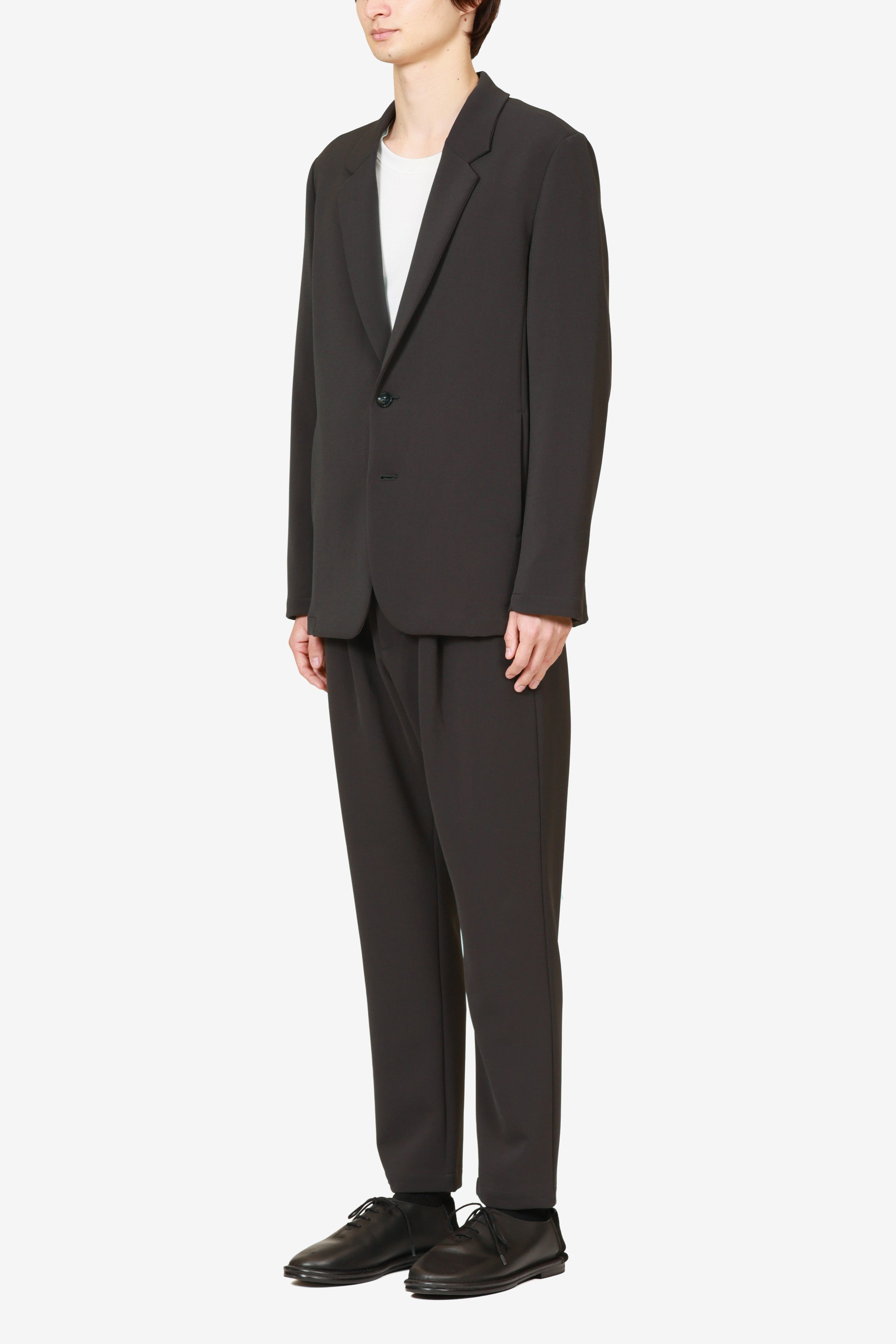 AG52-077 ポリエステルストレッチダブルクロス 2Bジャケット