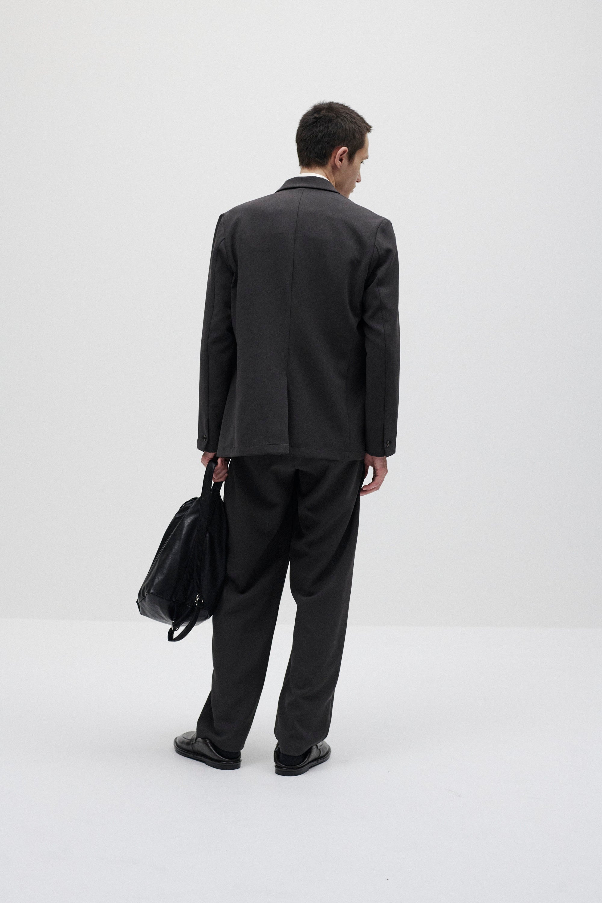 ポリエステルストレッチダブルクロス 2Bジャケット