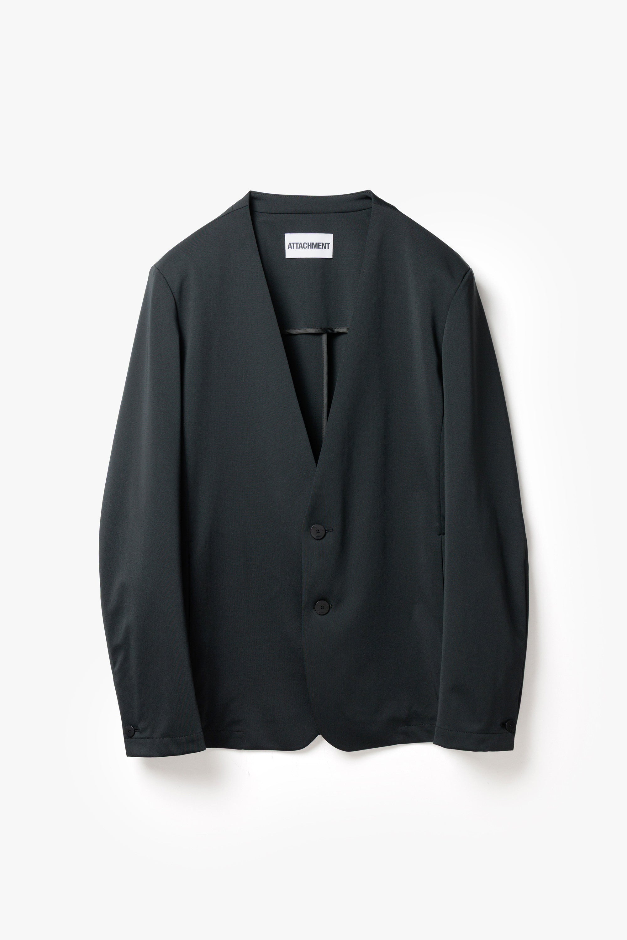 ルカマットツイスト ノーカラージャケット