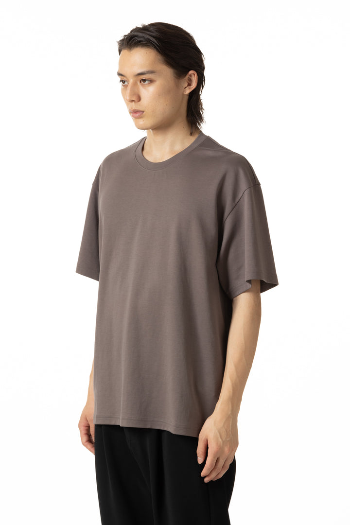AJ51-051 コットンダブルフェイス オーバーサイズTシャツ