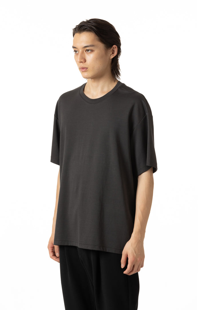 AJ51-051 コットンダブルフェイス オーバーサイズTシャツ