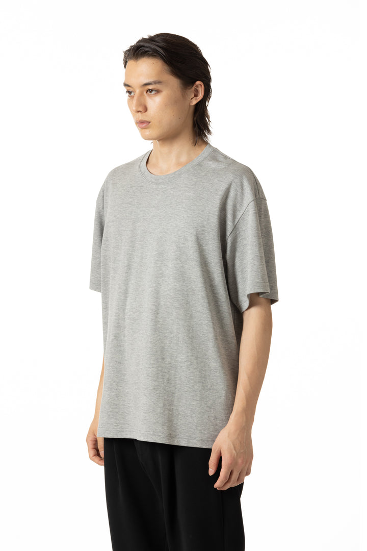 AJ51-051 コットンダブルフェイス オーバーサイズTシャツ