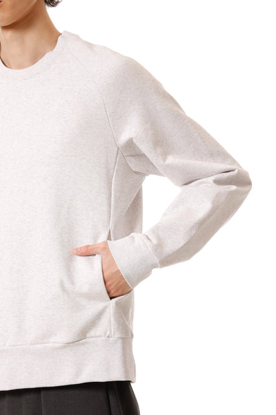 AJ52-052 コットンストレッチテリー プルオーバー