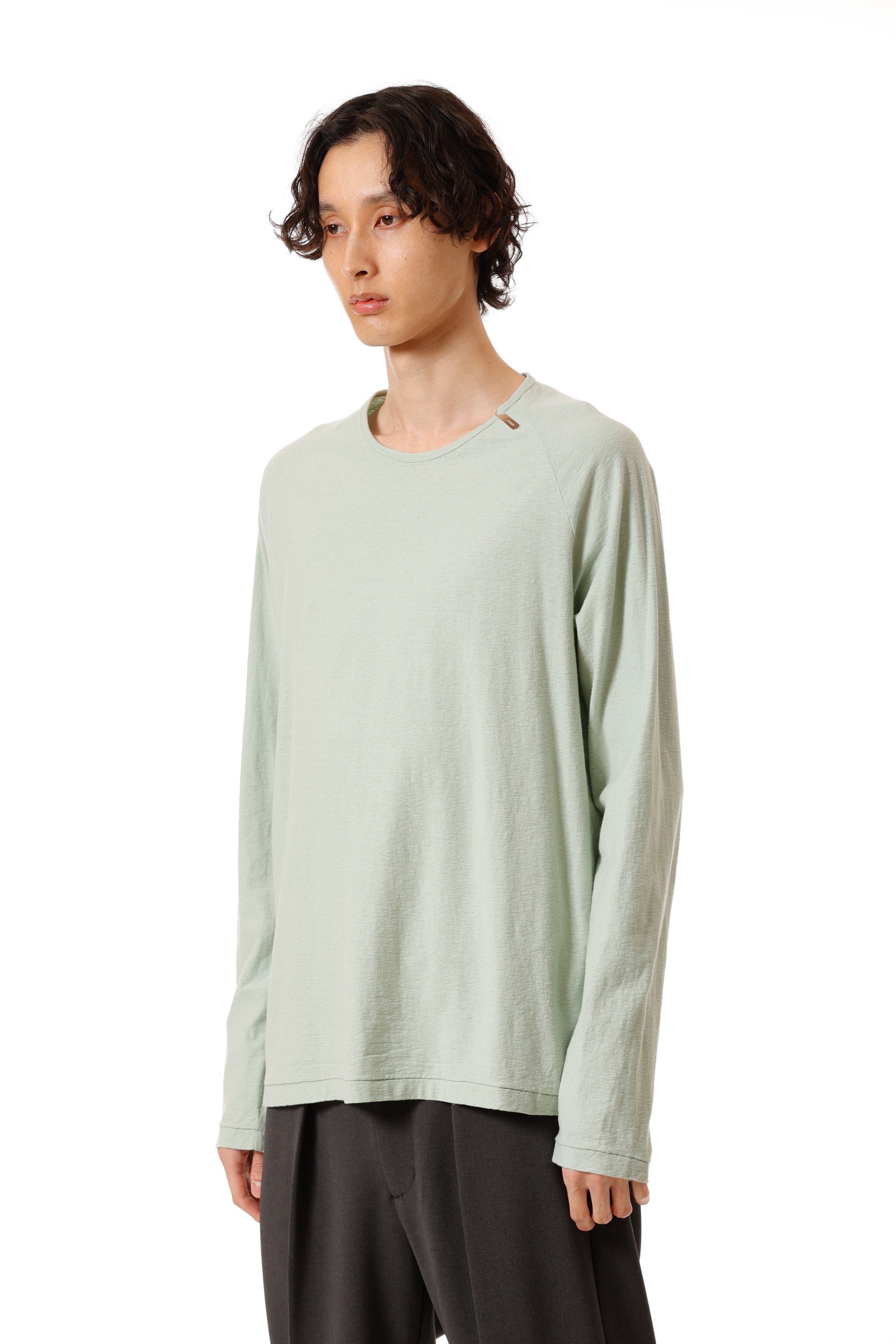 AJ52-069 ラフィージャージー ラグランスリーブTシャツL/S