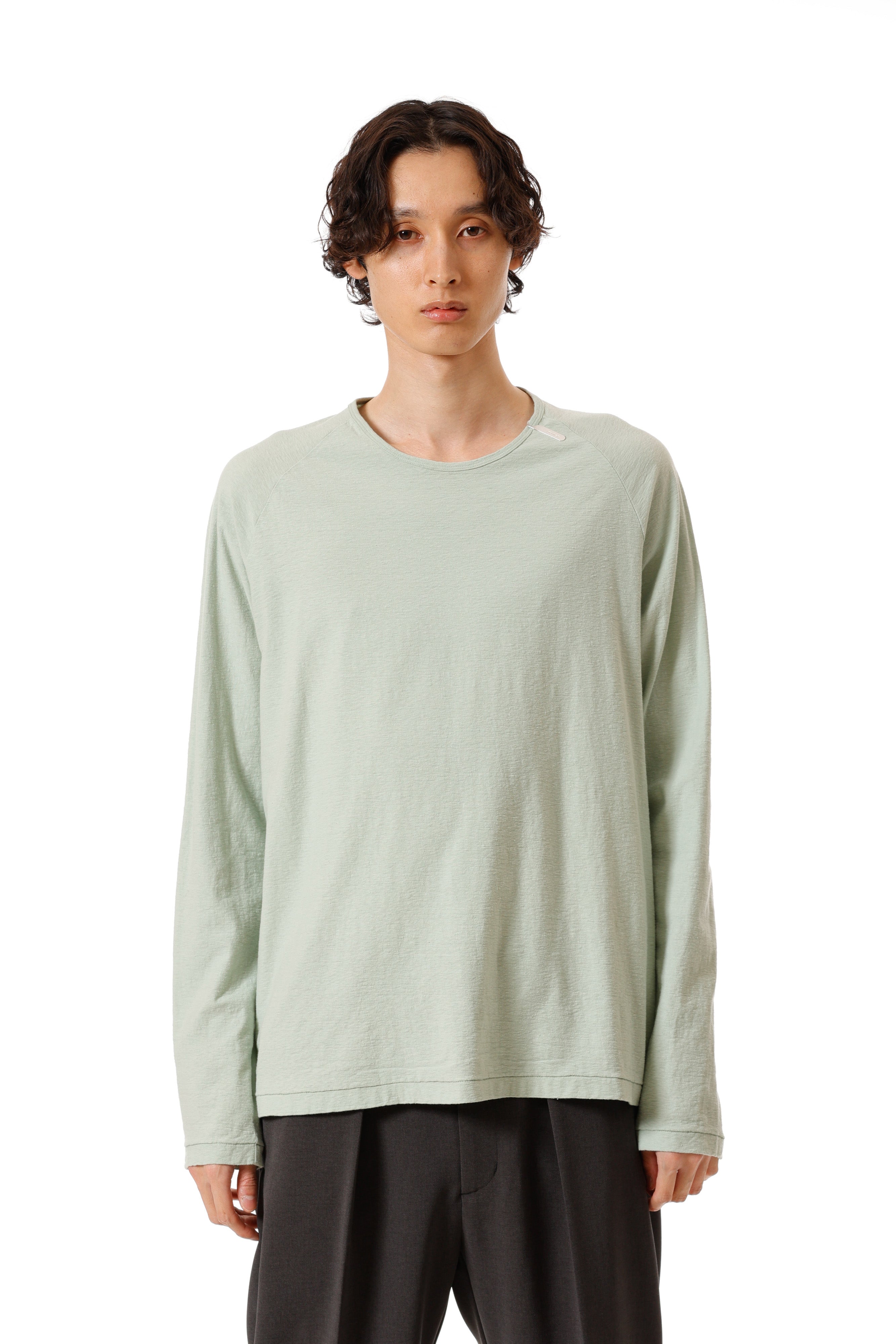 ラフィージャージー ラグランスリーブTシャツL/S〔AJ52-069〕