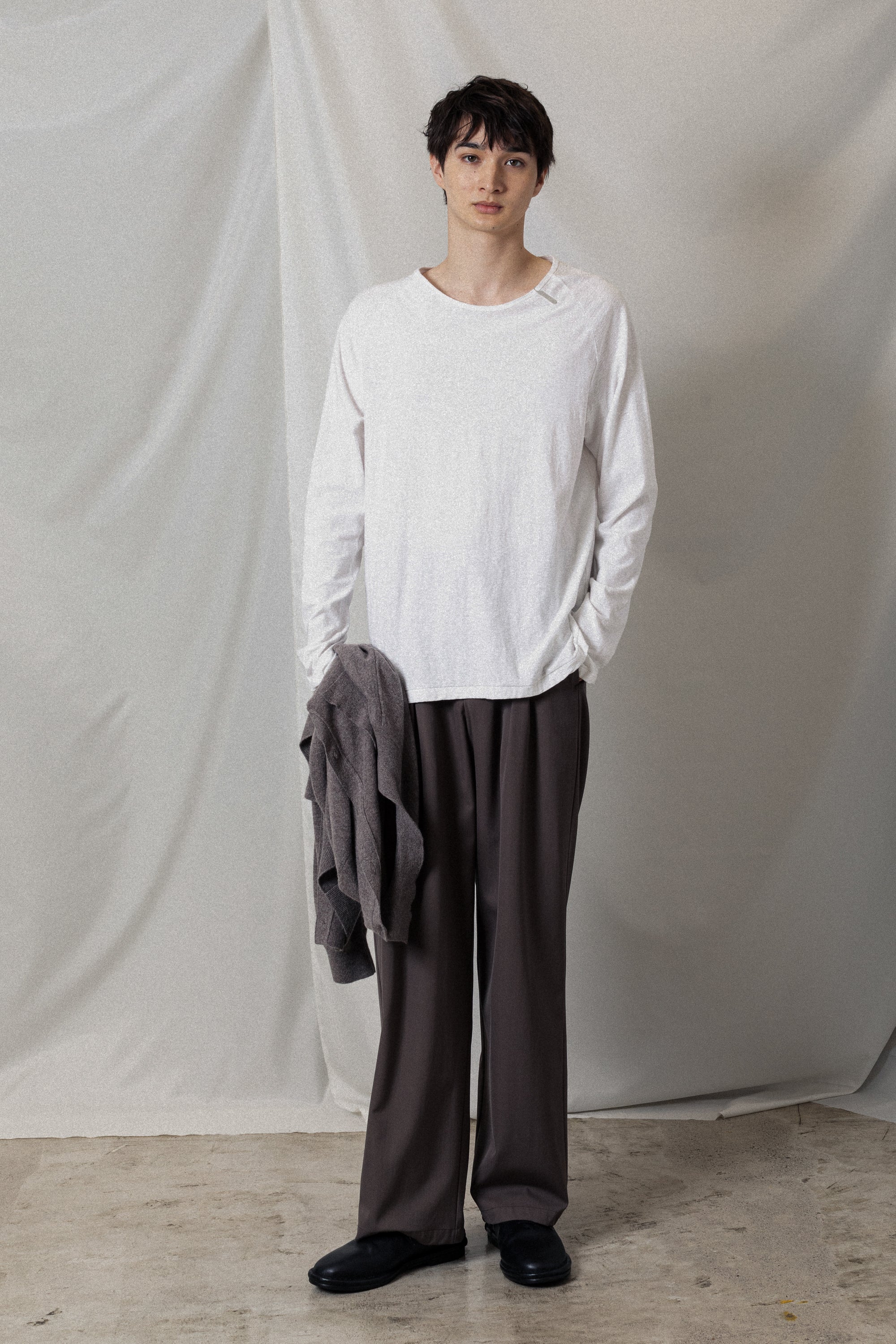 AJ52-069 ラフィージャージー ラグランスリーブTシャツL/S