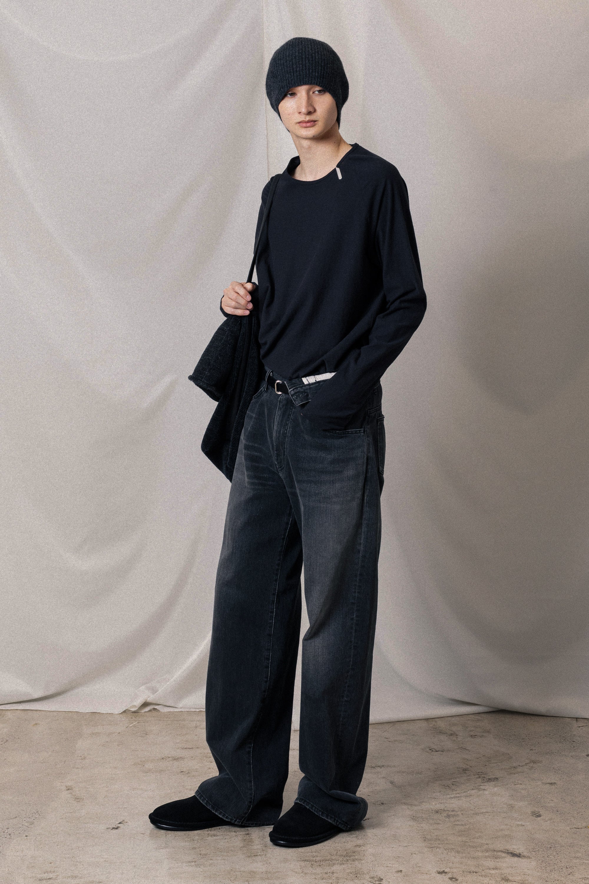 AJ52-069 ラフィージャージー ラグランスリーブTシャツL/S