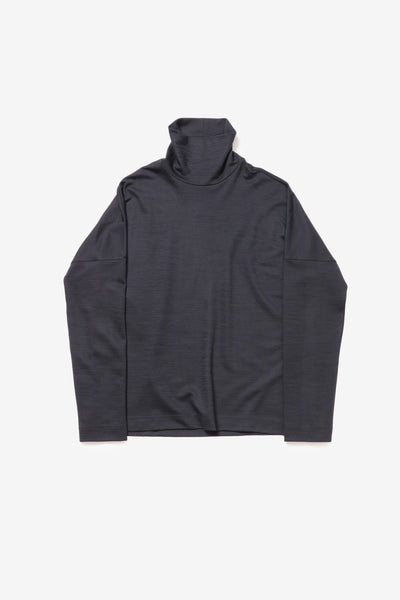 10月発売予定 限定商品 AJ52-114 ウール/ナイロンスムース ハイネックカットソーL/S