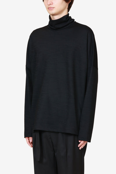 10月発売予定 限定商品 AJ52-114 ウール/ナイロンスムース ハイネックカットソーL/S