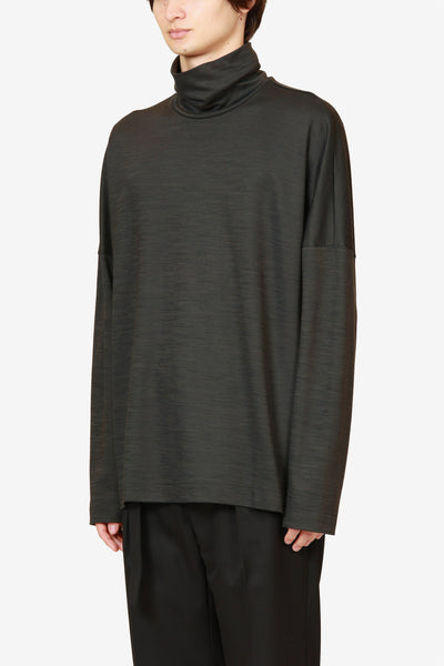 10月発売予定 限定商品 AJ52-114 ウール/ナイロンスムース ハイネックカットソーL/S