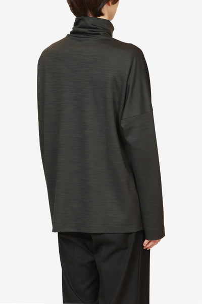 10月発売予定 限定商品 AJ52-114 ウール/ナイロンスムース ハイネックカットソーL/S