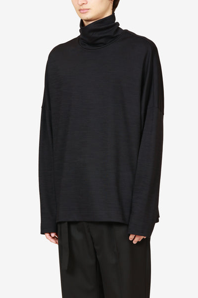 10月発売予定 限定商品 AJ52-114 ウール/ナイロンスムース ハイネックカットソーL/S