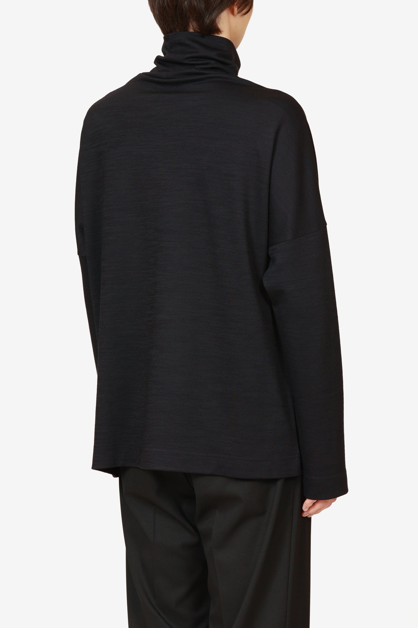 10月発売予定 限定商品 AJ52-114 ウール/ナイロンスムース ハイネックカットソーL/S