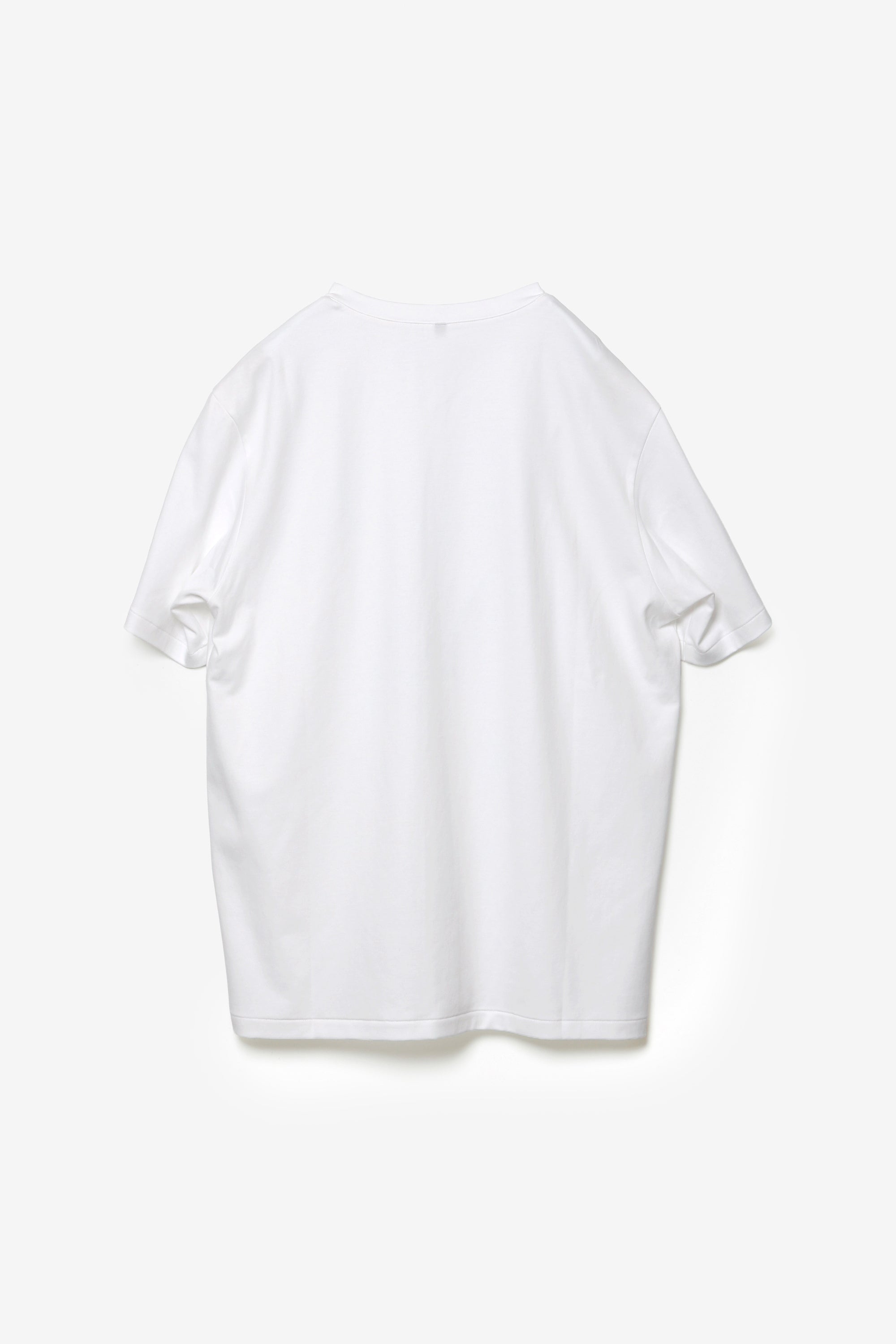 コットンダブルフェイス スリムフィットS/S Tシャツ