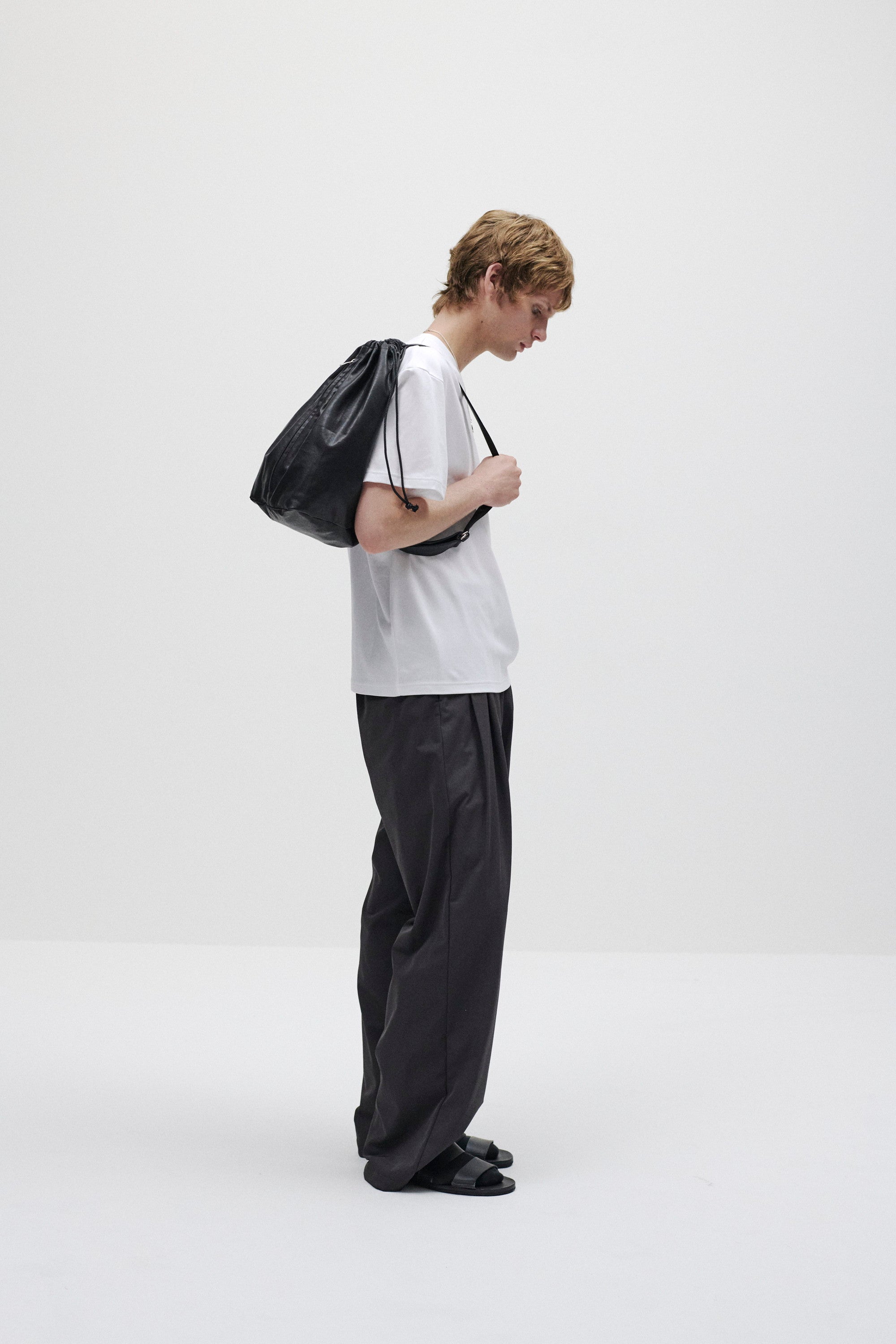 コットンダブルフェイス オーバーサイズS/S Tシャツ