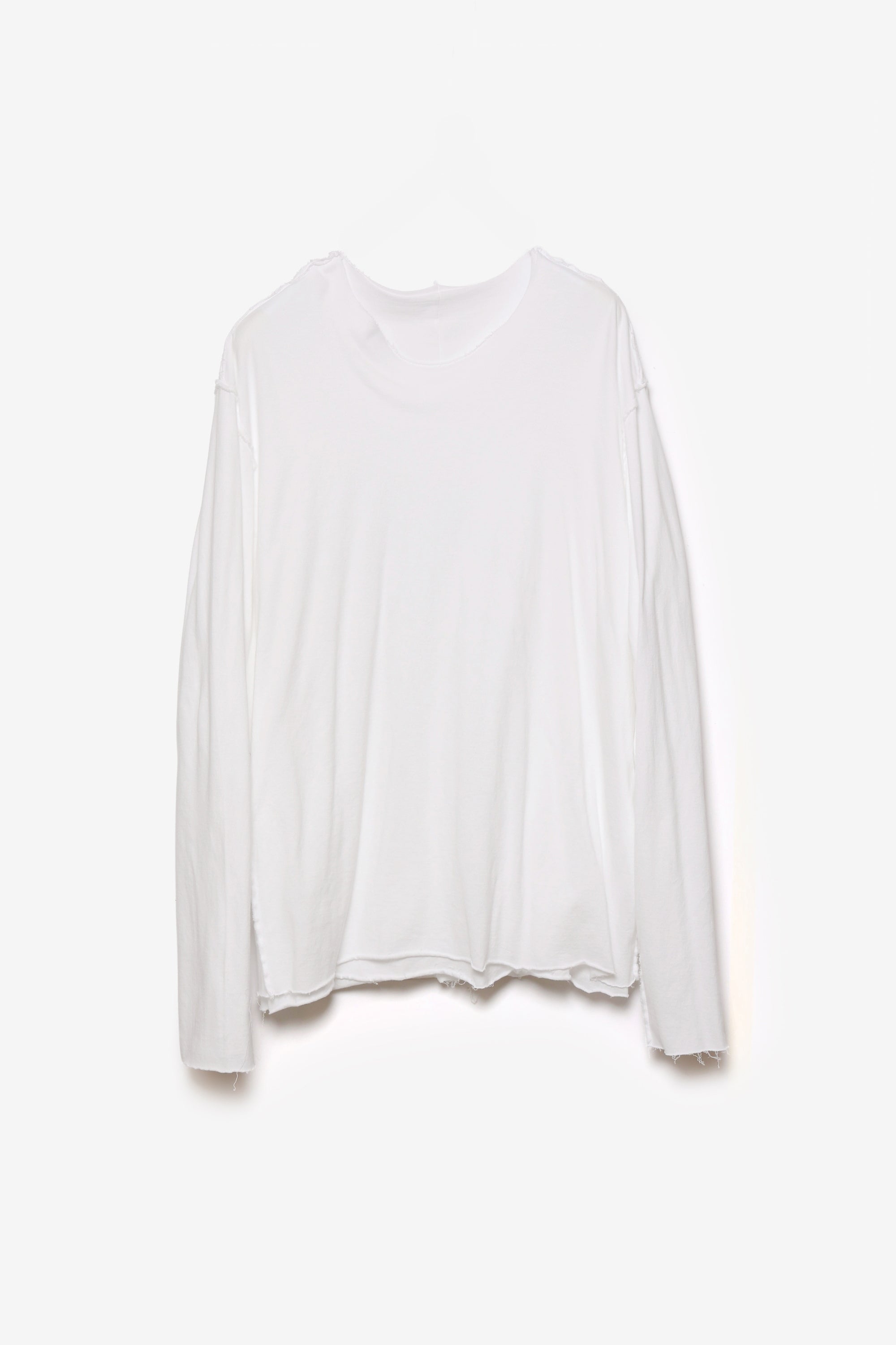 ピマコットンジャージー スリムフィットレイヤードL/S Tシャツ