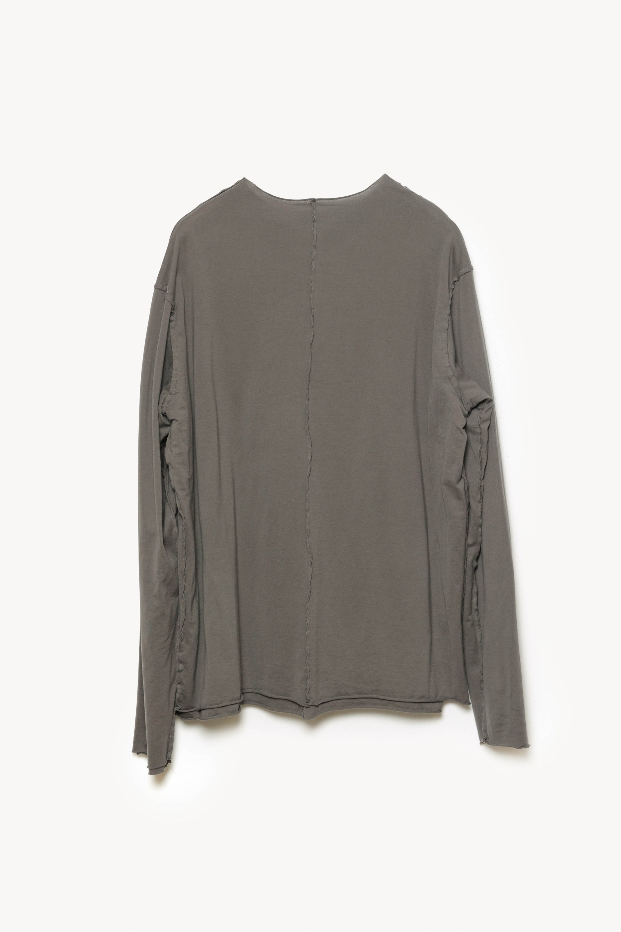 ピマコットンジャージー スリムフィットレイヤードL/S Tシャツ