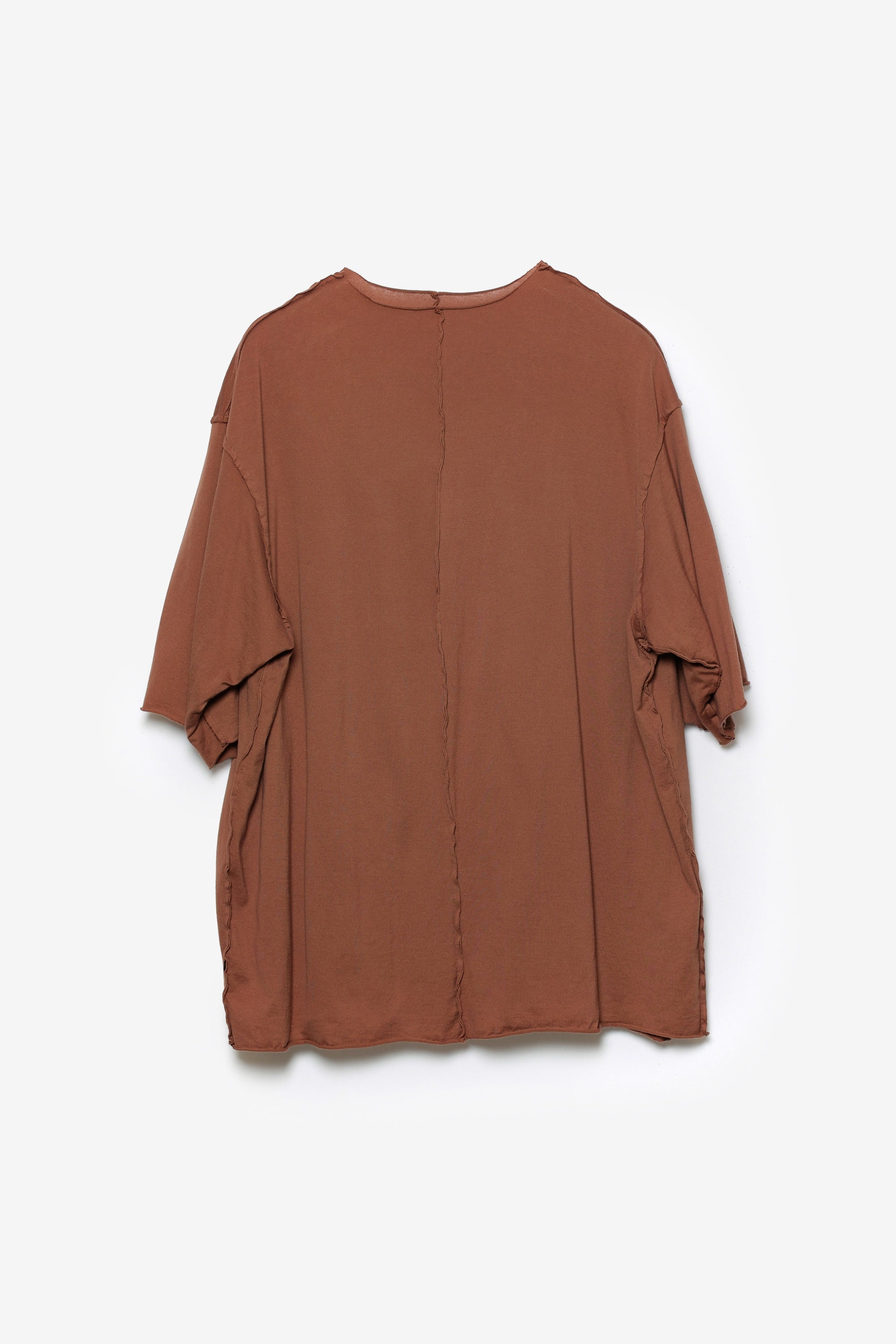 ピマコットンジャージー オーバーサイズレイヤードS/S Tシャツ