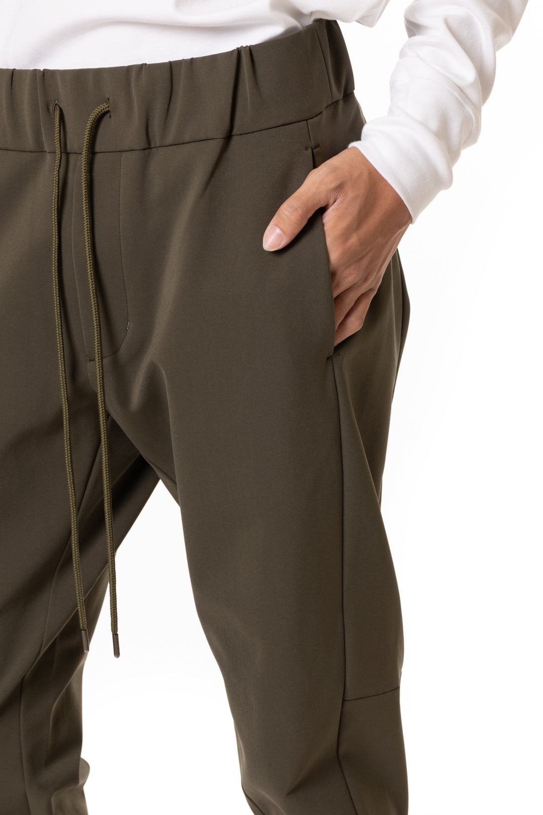 限定商品 AP42-093 SOLOTEX®︎ダブルクロス サイドポケットイージーパンツ