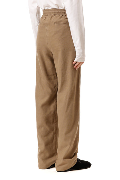 AP52-059 レーヨン/コットン/シルクフランネル ワンタックイージーパンツ