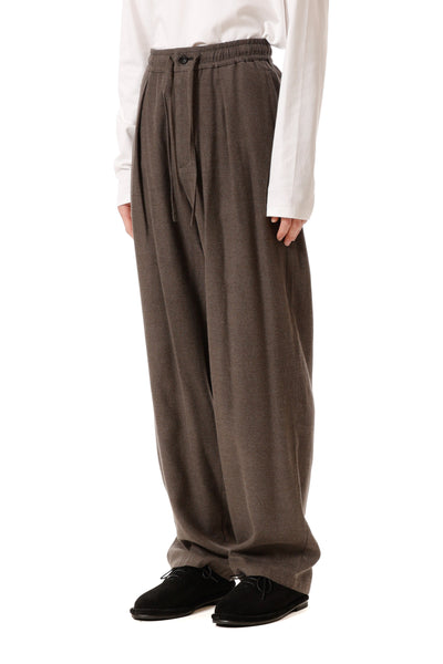 AP52-059 レーヨン/コットン/シルクフランネル ワンタックイージーパンツ