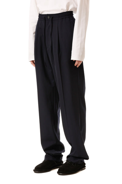 AP52-073 ハイツイストウールギャバジン ワンタックイージーパンツ