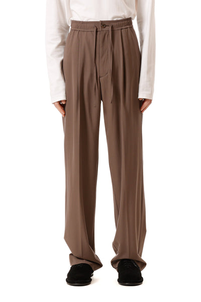 AP52-073 ハイツイストウールギャバジン ワンタックイージーパンツ