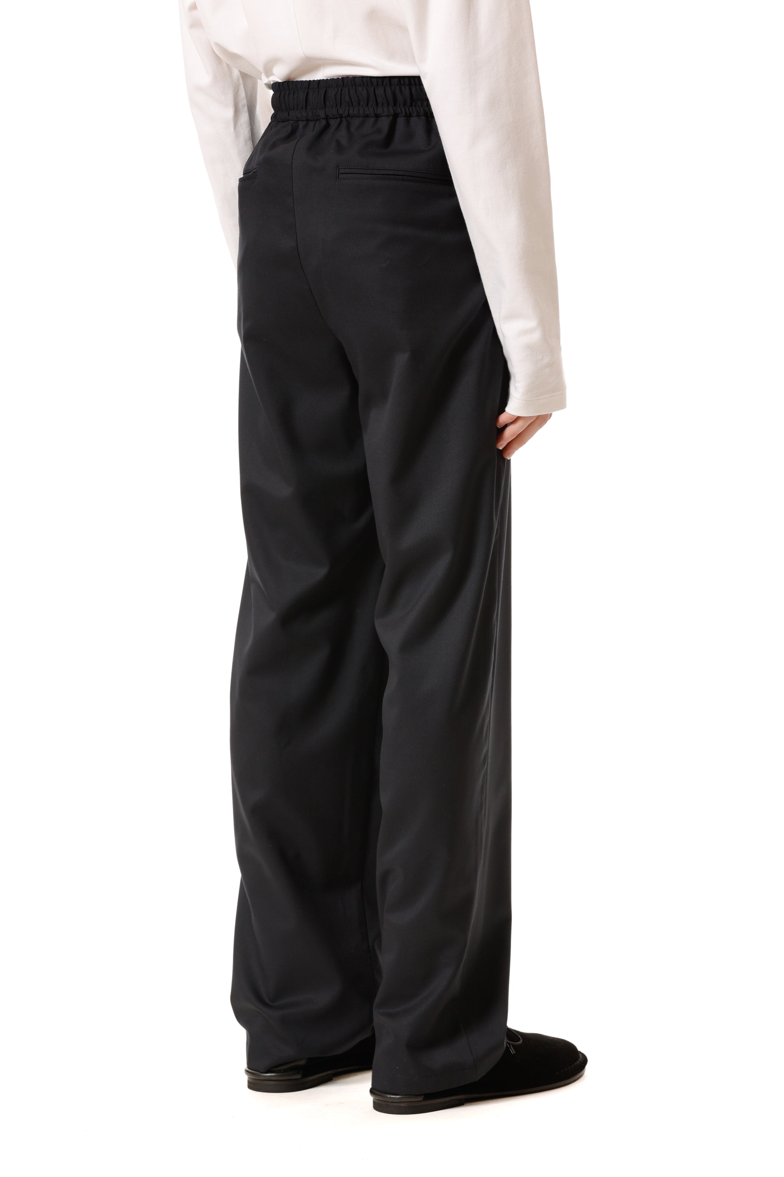 AP52-073 ハイツイストウールギャバジン ワンタックイージーパンツ