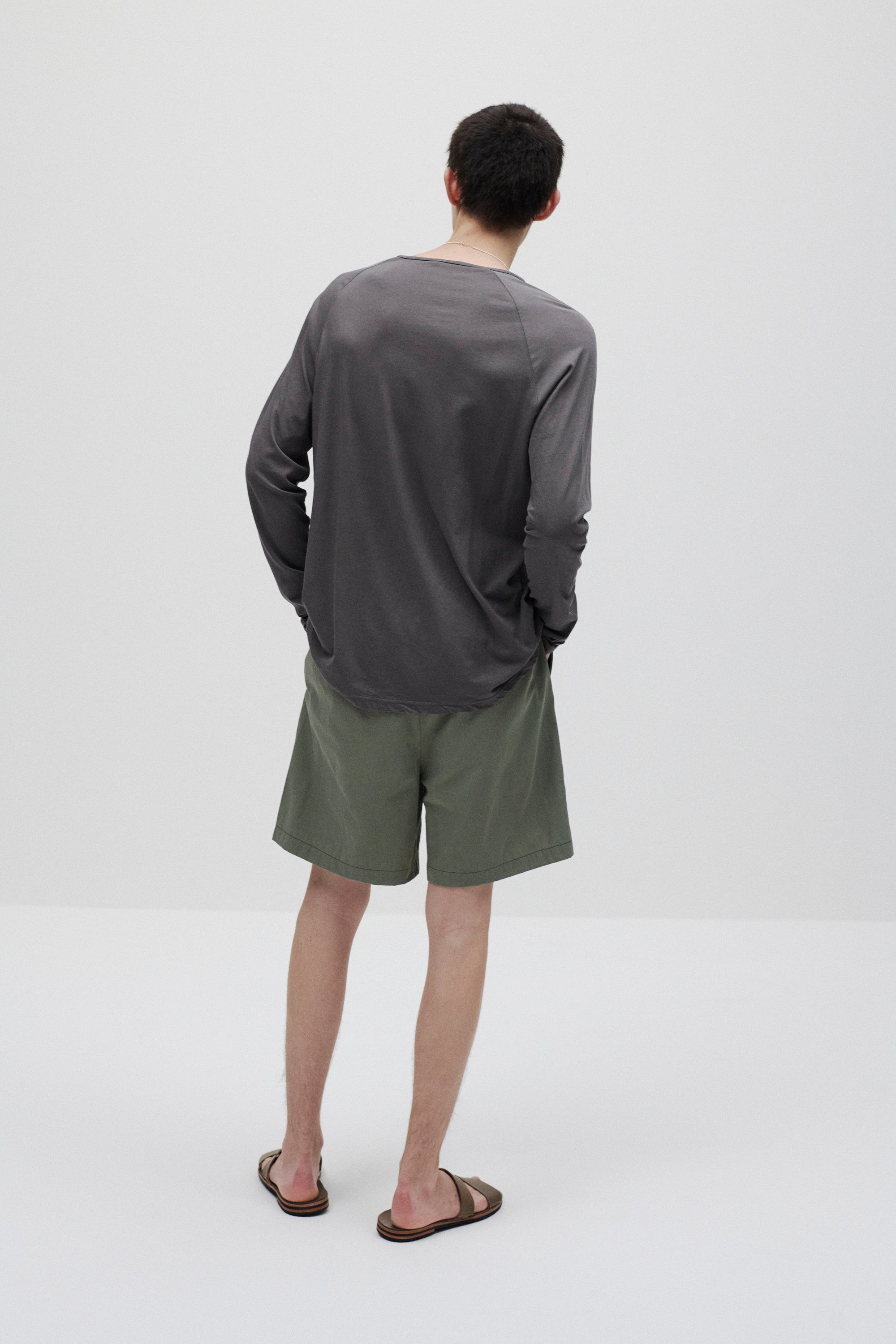 コットン/ナイロンウェザー グルカショートパンツ