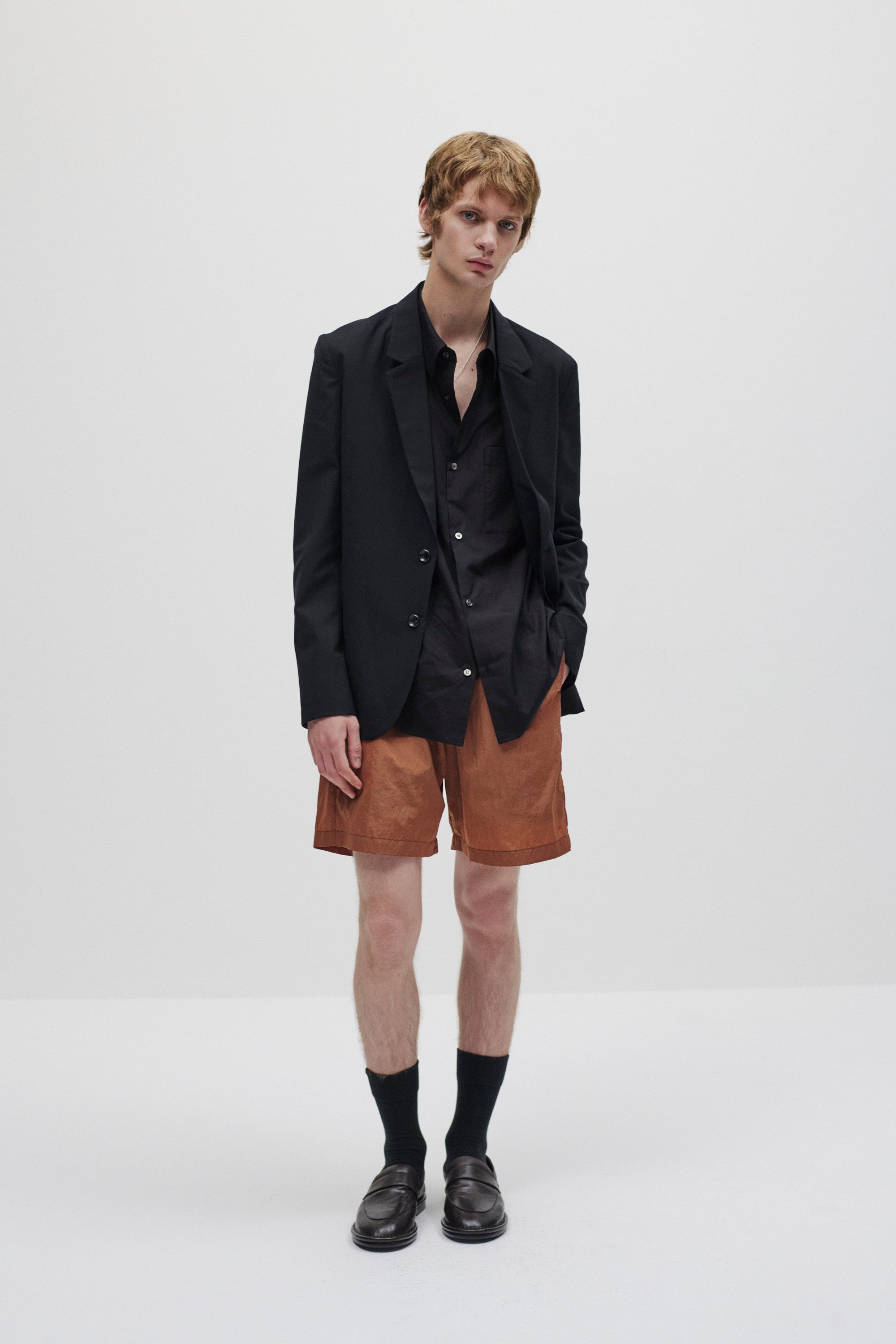 ナイロンタフタ ショートパンツ