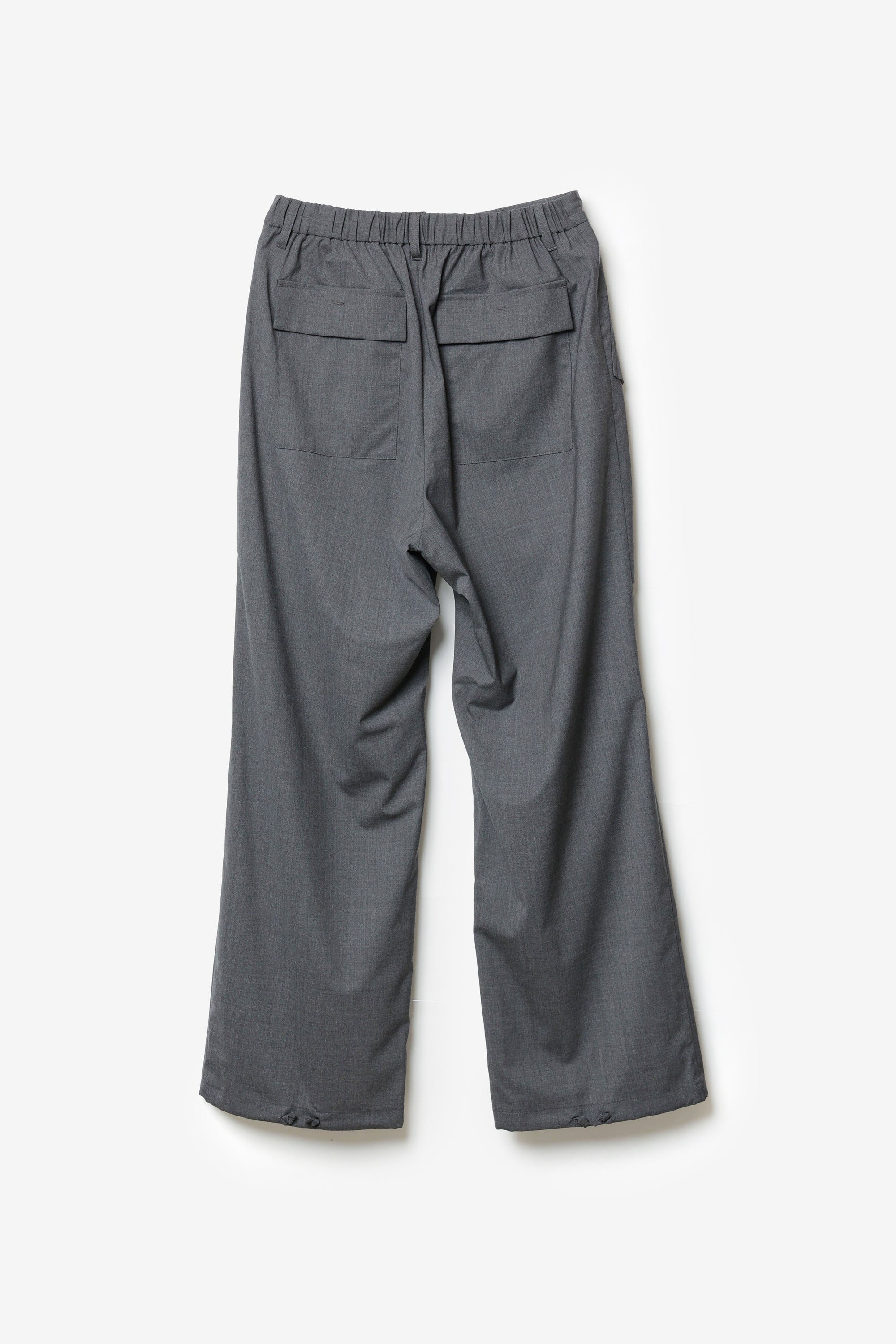 ウール/トリアセテート ストレッチトロ フィールドカーゴパンツ